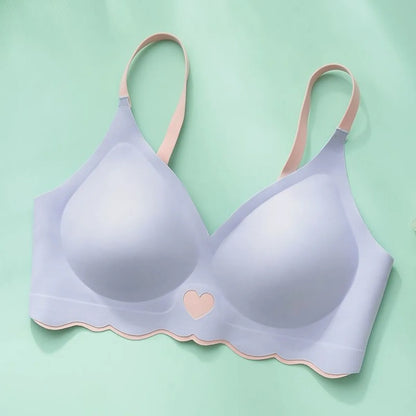 💖 Women's Seamless Wireless Push-Up Bra | Ultra Soft Comfort & Full Support