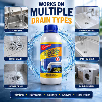 Powerful Sink & Drain Cleaner - Buy 1 Get 3 Free