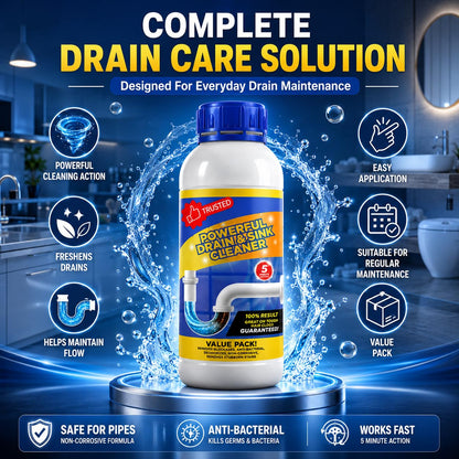 Powerful Sink & Drain Cleaner - Buy 1 Get 3 Free