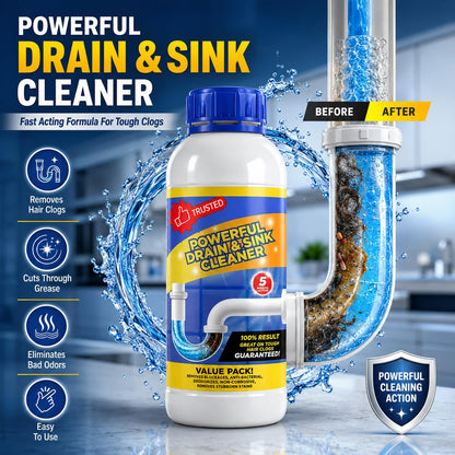 Powerful Sink & Drain Cleaner - Buy 1 Get 3 Free