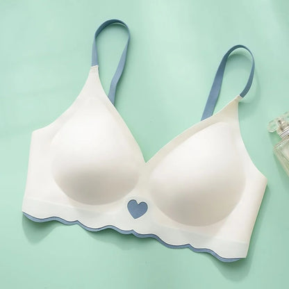 💖 Women's Seamless Wireless Push-Up Bra | Ultra Soft Comfort & Full Support