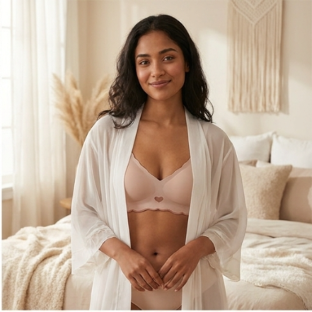 💖 Women's Seamless Wireless Push-Up Bra | Ultra Soft Comfort & Full Support